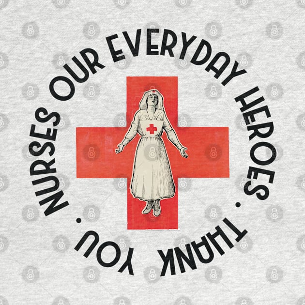Nurses our heroes - thank you by grafart